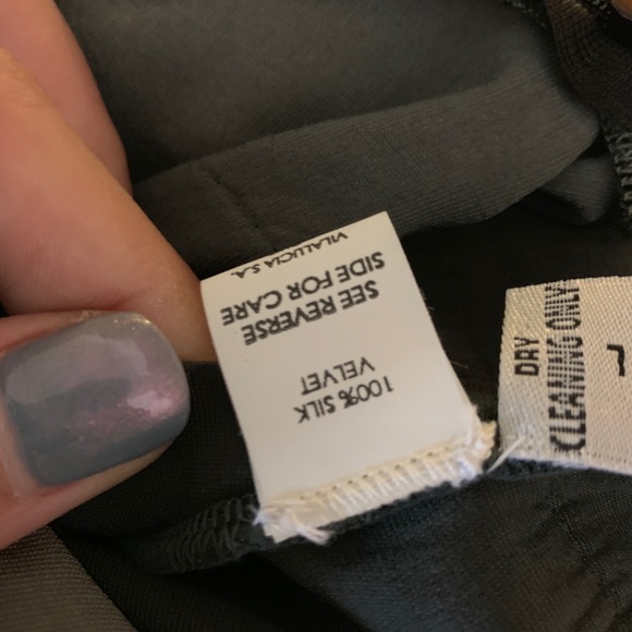 Viviana Uchitel Cubist Silk Dress Shibori 2 NWT - Picture 5 of 8